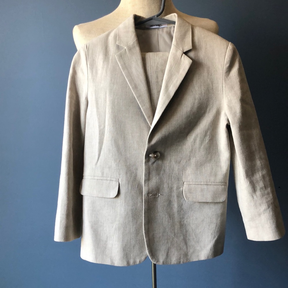 Boys linen suit